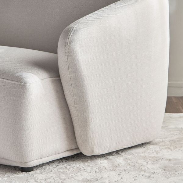 كنب زاوية يسار أدير - بيج