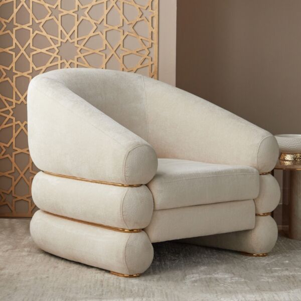 كرسي مفرد أمير - عاجي