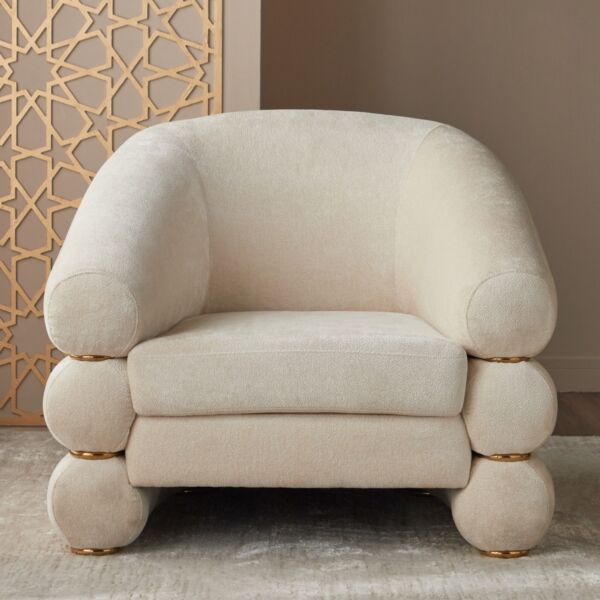 كرسي مفرد أمير - عاجي