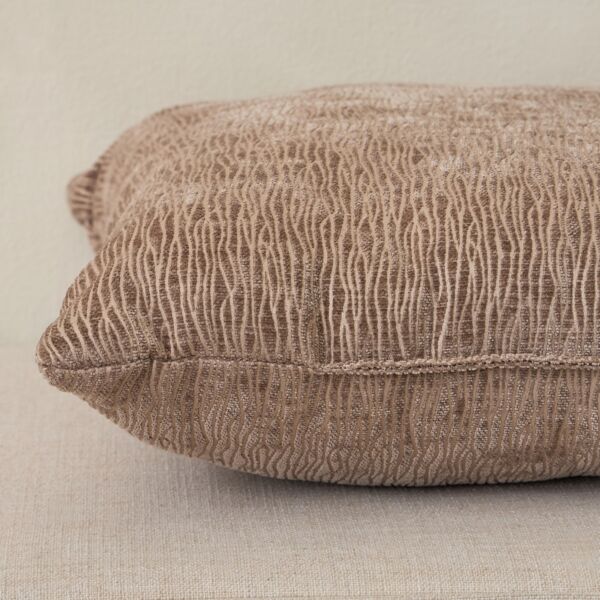 طقم وسادة محشوة قطعتين آيا 45×45 سم - بيج