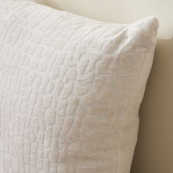 طقم وسادة محشوة قطعتين كاميرون 45×45 سم - عاجي