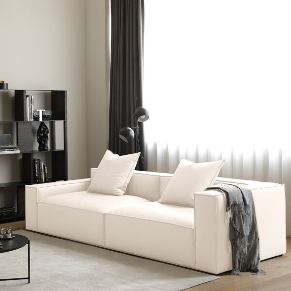 كنبة رباعية بروناي - كريمي