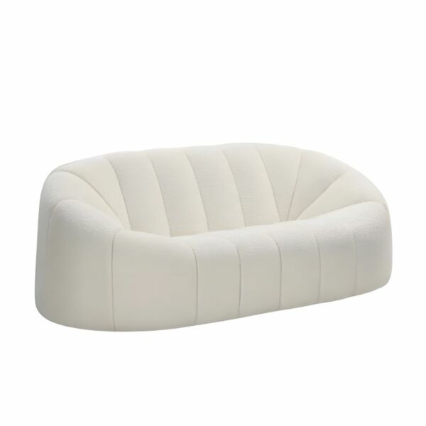 كنبة ثنائية ستوري - أبيض