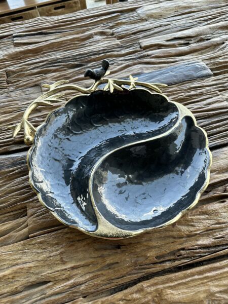 صحن تقديم تشوكليت كلاسي - أسود