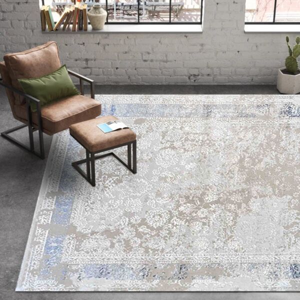 سجادة كلاسيك كاندي - بيج وسماي