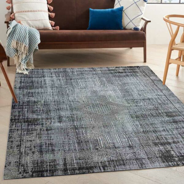 سجاد ماريسا - لون رصاصي ورصاصي غامق