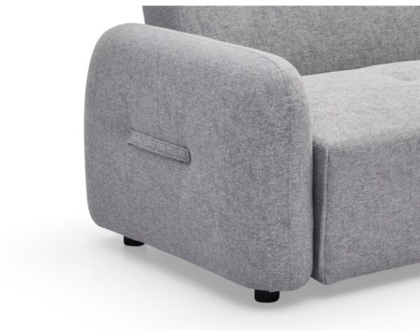 كنبة زاوية روتيا - رمادي