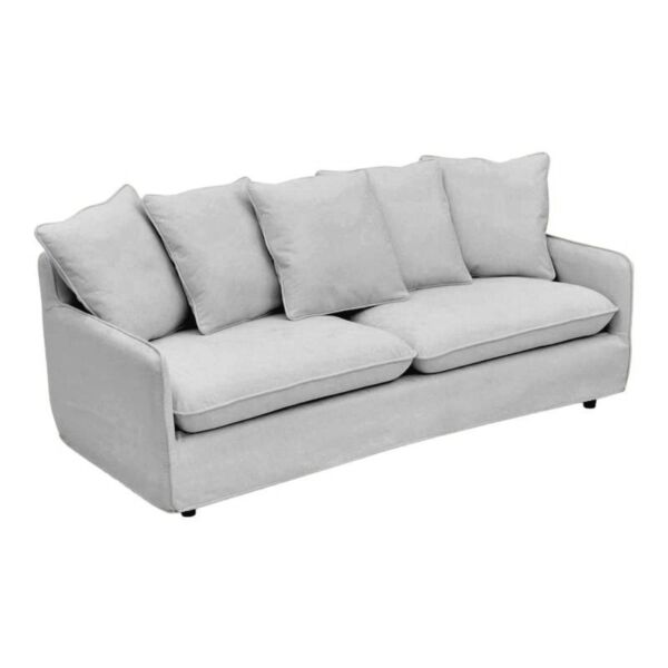 كنبة ثلاثية داركي - رمادي