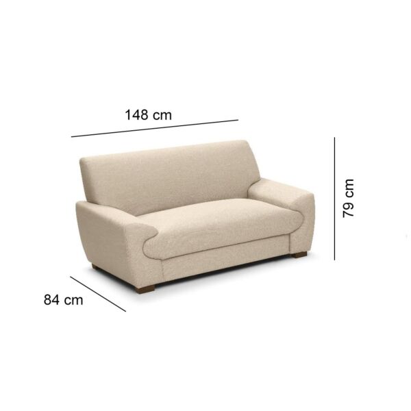 كنبة ثنائية إيلينا - بيج