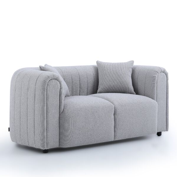 كنبة ثنائية لوينا - رمادي