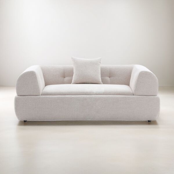 كنبة ثنائية مورجن - بيج فاتح