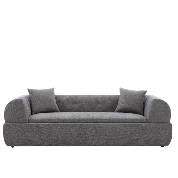 كنبة ثلاثية مورجن - رمادي