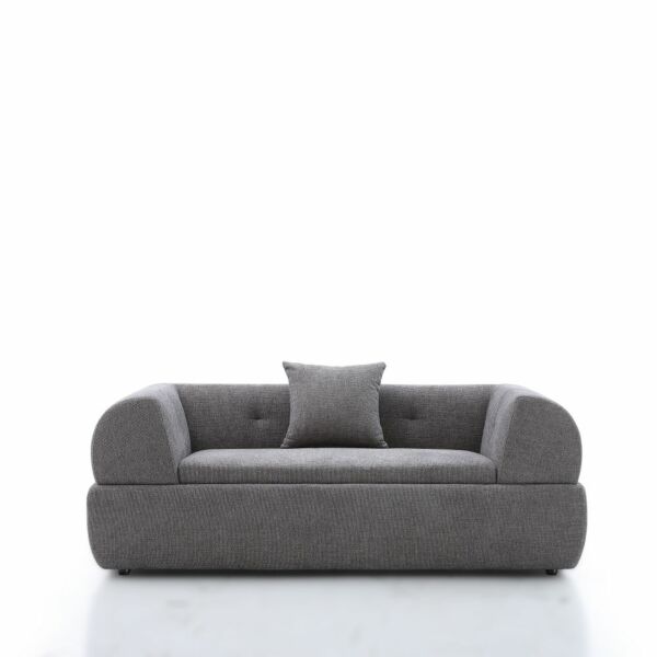 كنبة ثنائية مورجن - رمادي