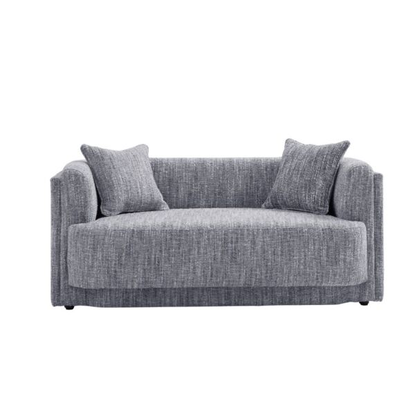 كنبة ثنائية لكجورا- رمادي