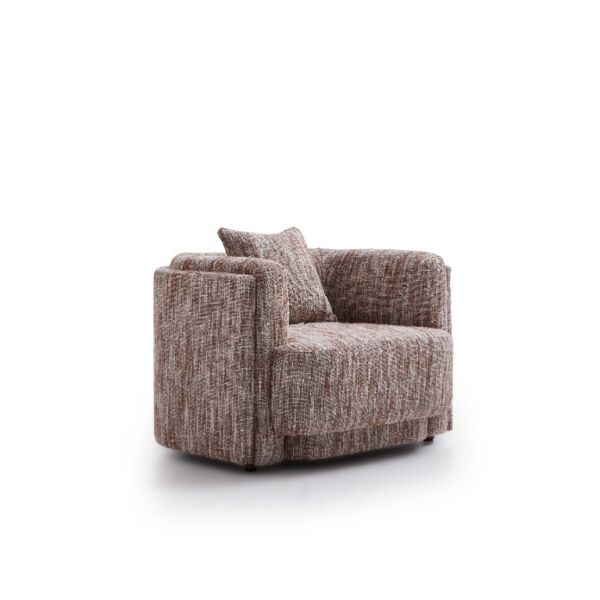 كنبة مفرد شومان - بني