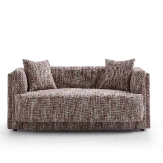 كنبة ثنائية شومان - بني