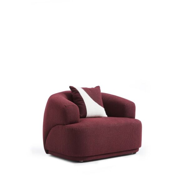 كنبة مفردة رولان - احمر