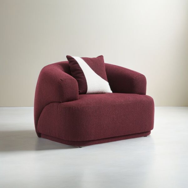 كنبة مفردة رولان - احمر