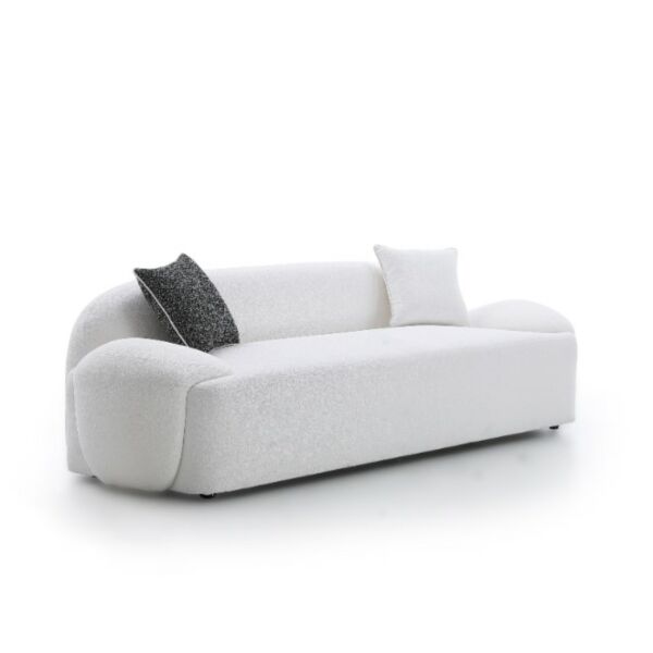 كنبة رباعية اياش - ابيض