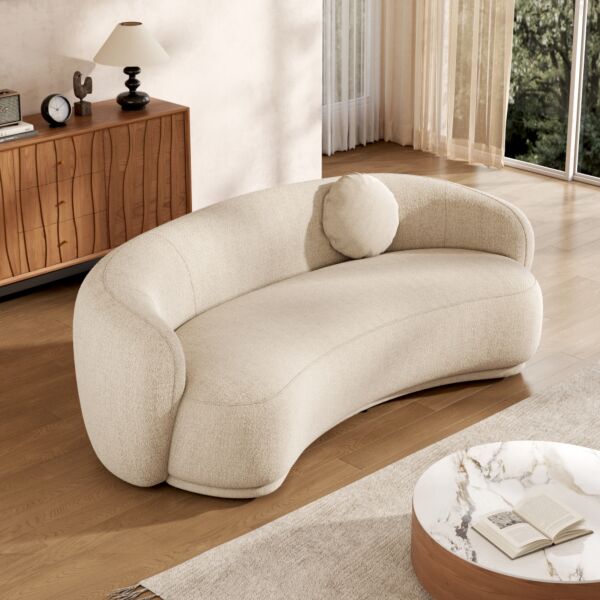 كنبة ثنائية امارا - بيج فاتح