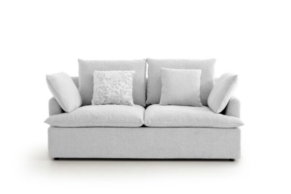 كنبة ثنائية ريمان - رمادي فاتح