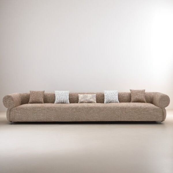 كنبة رباعية روفان - بني فاتح