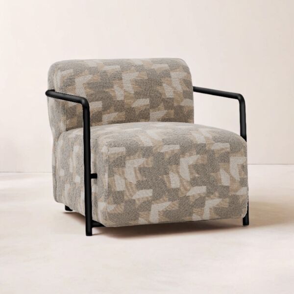 كرسي مفرد روفان - بيج ومتعدد الالوان