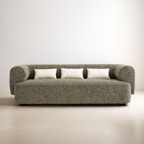 كنبة ثلاثية رامو - اخضر