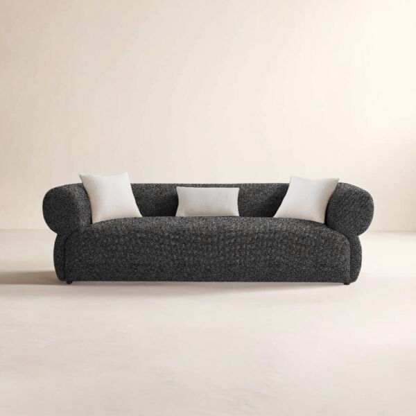 كنبة ثلاثية آريا - اسود