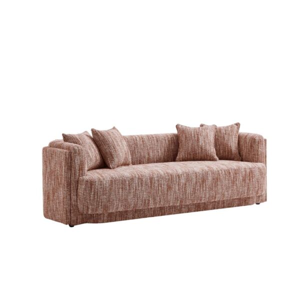 كنبة ثلاثية لكجورا- بني