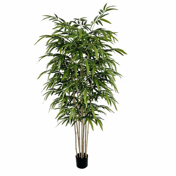شجرة خيزران صناعية 210 سم - اخضر