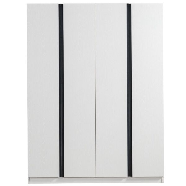 دولاب ملابس كابدوكيا - ابيض واسود