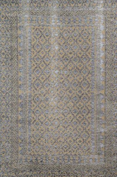 سجاد سوفا خيش - رمادي وازرق