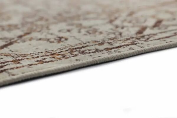 سجاد إلهام بوهيمي بلجيكي خيش - بني ومتعدد الالوان