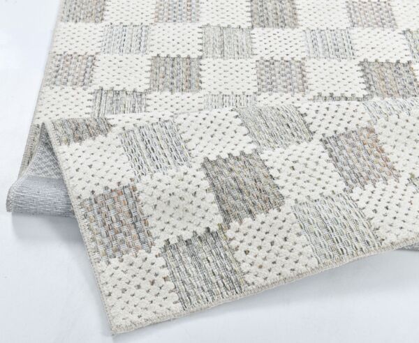 سجاد اوليفيا مودرن قطن بيج ومتعدد الالوان - خيش