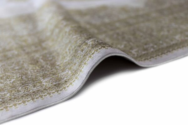 سجاد كلاسيك حرير لوليا تركي - كريمي ومتعدد الالوان