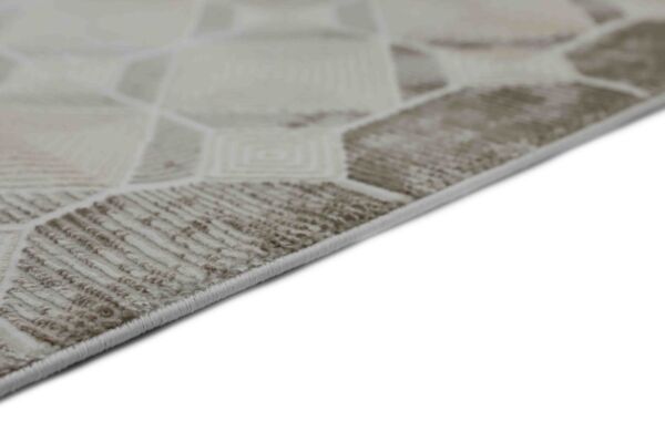 سجاد لويزاي مودرن تركي - كريمي وبيج