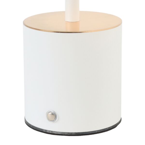 ابجورة طاولة ايلانا - ابيض