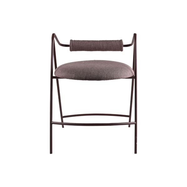 كرسي طعام رامكو - بني غامق