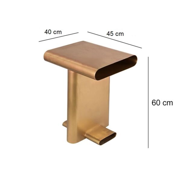 طاولة جانبية صولا - ذهبي