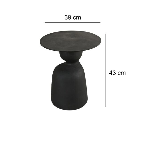 طاولة جانبية فيولا - اسود