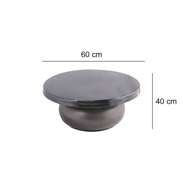 طاولة جانبية فنتدج - اسود