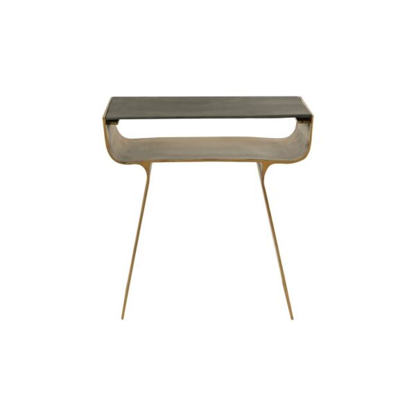 طاولة جانبية جوي - ذهبي واسود