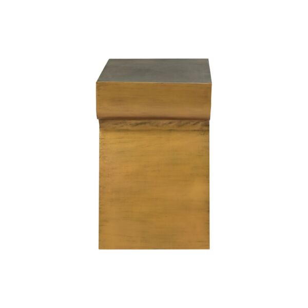 طاولة جانبية جوي - ذهبي واسود