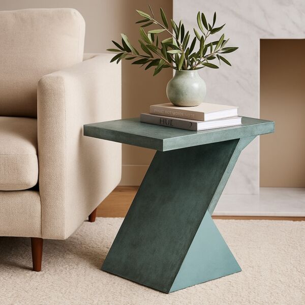 طاولة جانبية يونا - تركواز