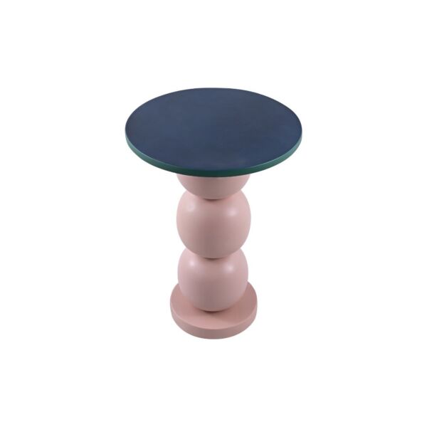 طاولة جانبية سينيور - وردي ومتعدد الالوان