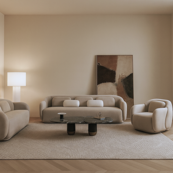 كنبة رباعية تاهيتي - بيج