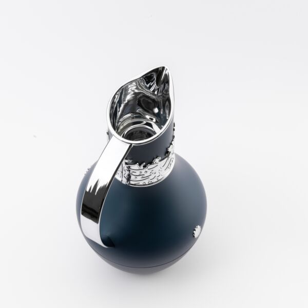 ترمس شاي وقهوة من أثير - أزرق وفضي