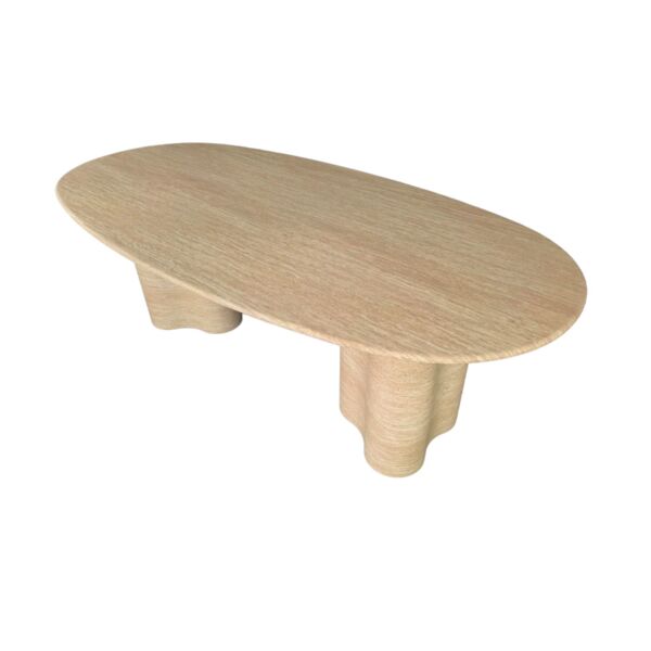 طاولة طعام 8 اشخاص فانا - بيج