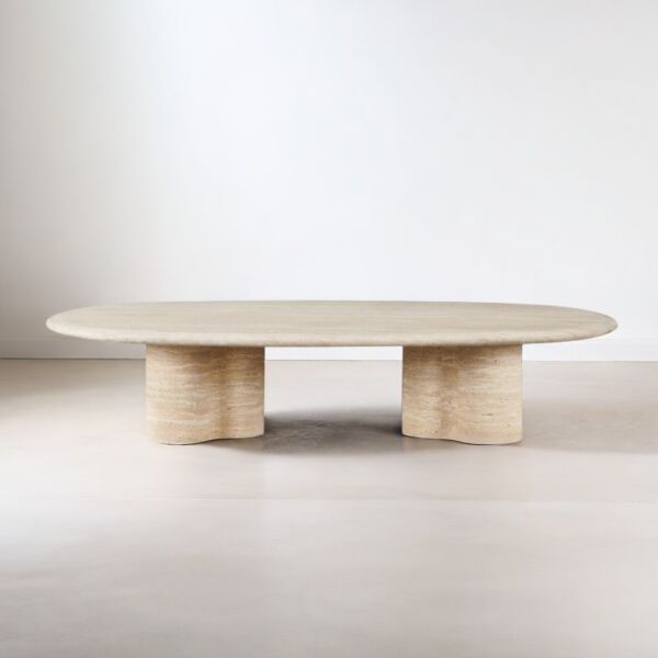 طاولة قهوة فانا - بيج